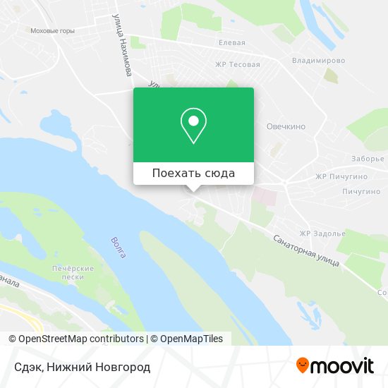 Карта Сдэк