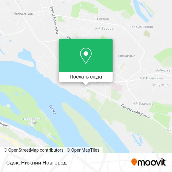 Карта Сдэк