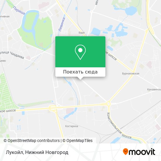 Карта Лукойл