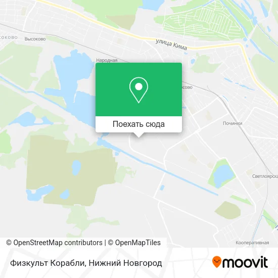 Карта Физкульт Корабли