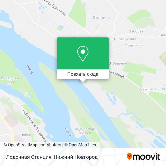 Карта Лодочная Станция