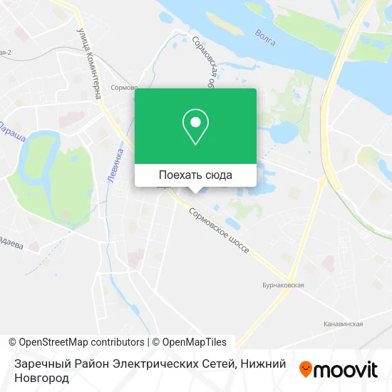 Карта Заречный Район Электрических Сетей