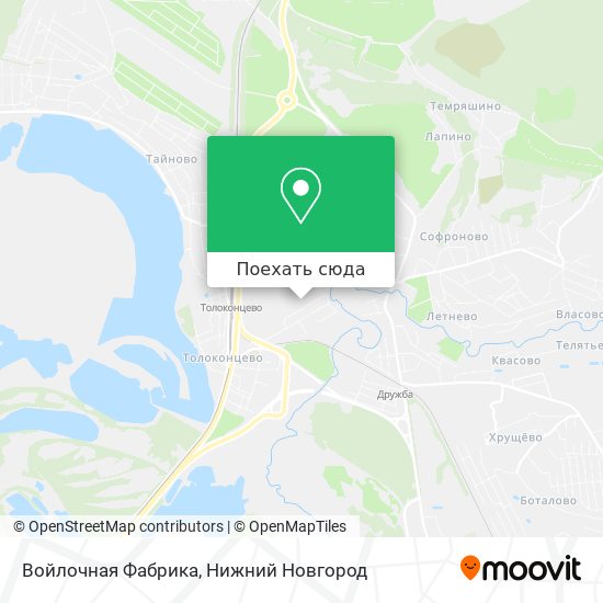 Карта Войлочная Фабрика