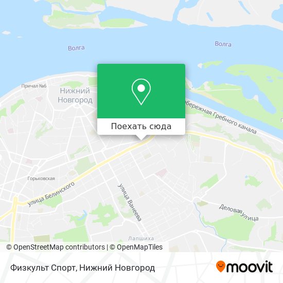 Карта Физкульт Спорт