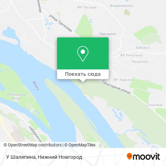 Карта У Шаляпина