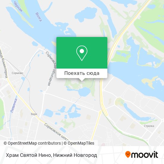 Карта Храм Святой Нино