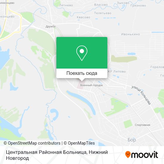 Карта Центральная Районная Больница