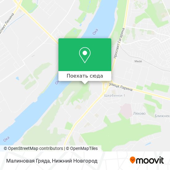 Карта Малиновая Гряда