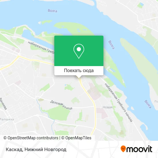 Карта Каскад