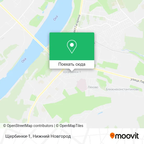 Карта Щербинки-1