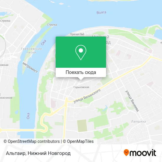Карта Альтаир