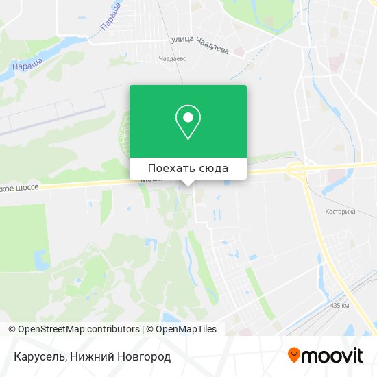 Карта Карусель