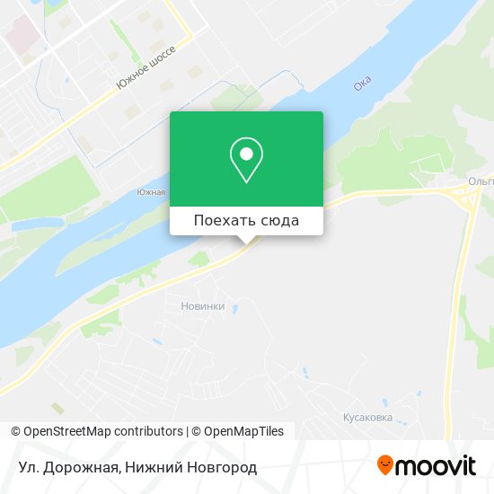 Карта Ул. Дорожная