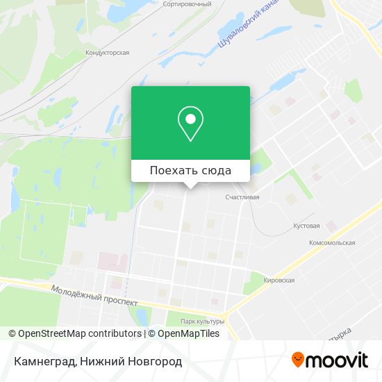 Карта Камнеград