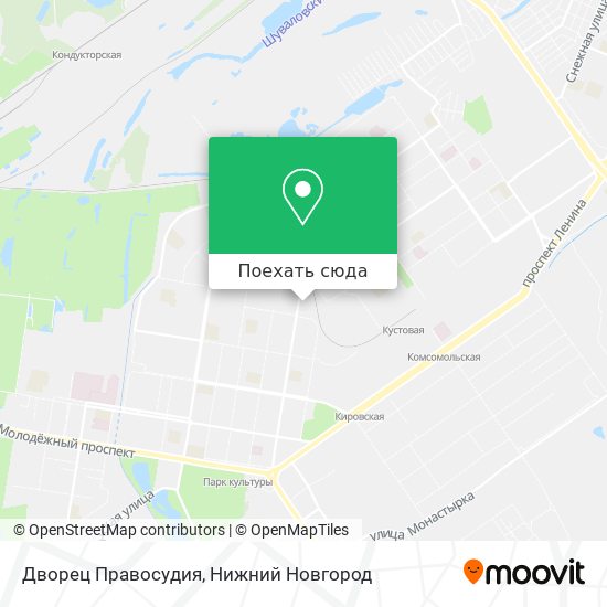 Карта Дворец Правосудия