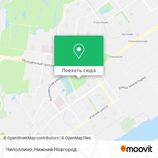 Карта Чиполлино