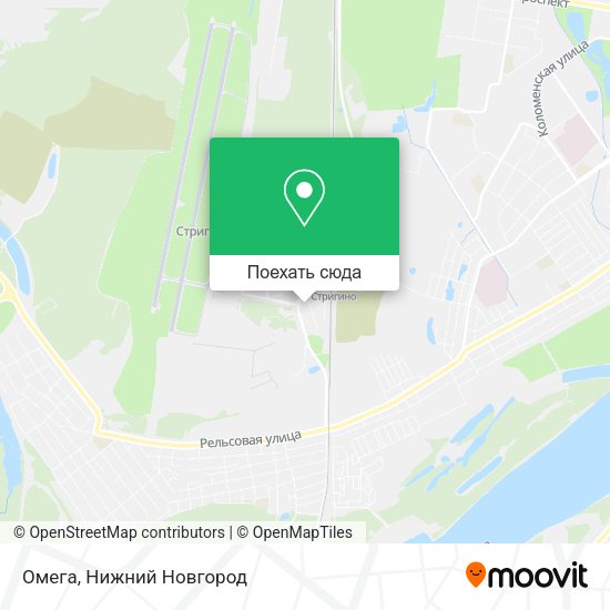 Карта Омега