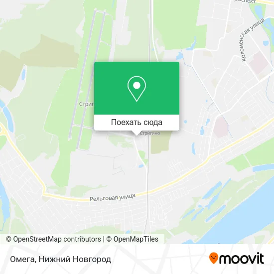 Карта Омега