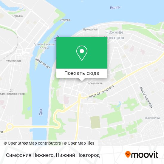 Карта Симфония Нижнего