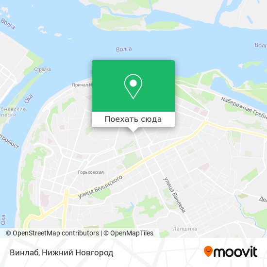 Карта Винлаб