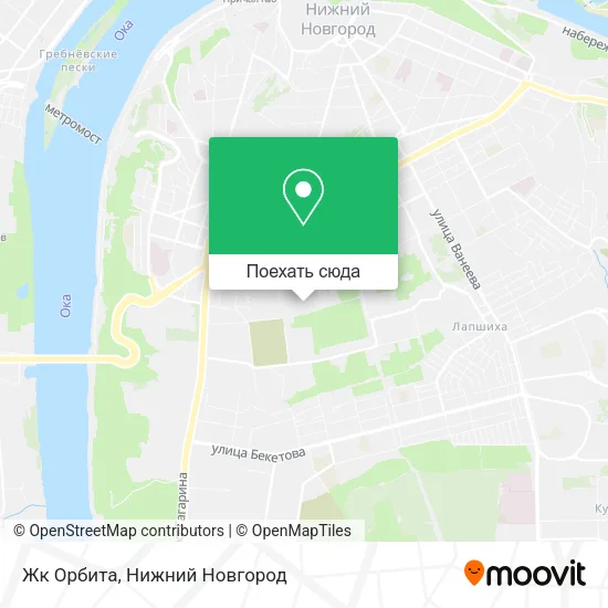 Карта Жк Орбита
