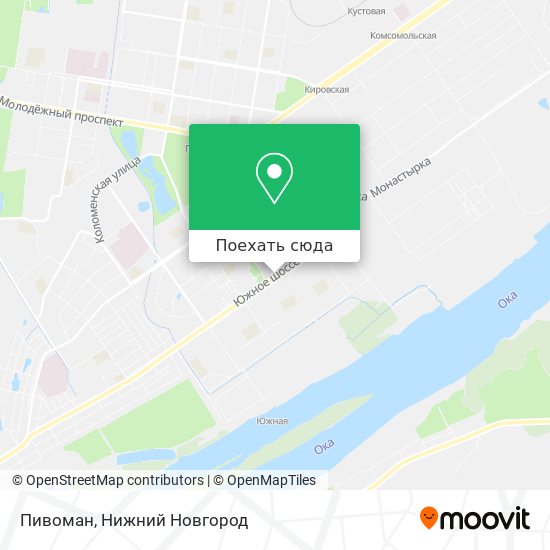 Карта Пивоман
