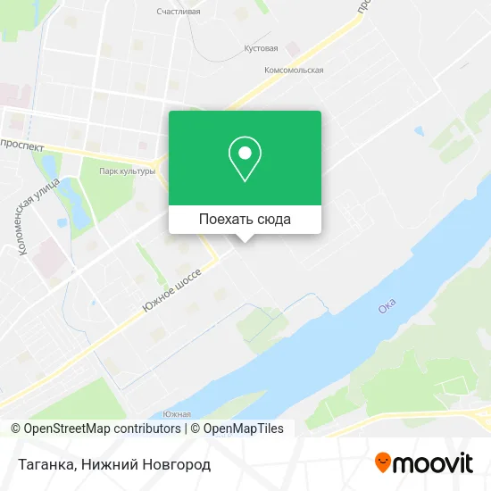 Карта Таганка