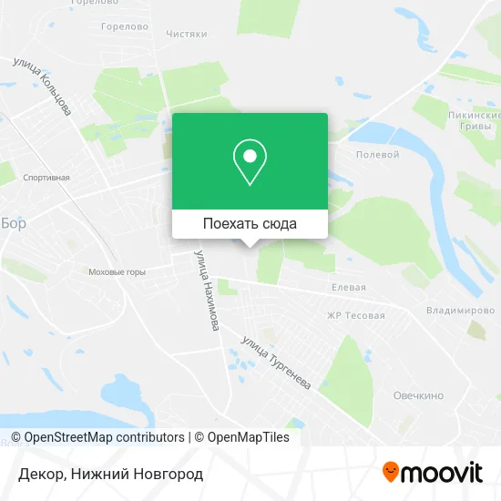 Карта Декор