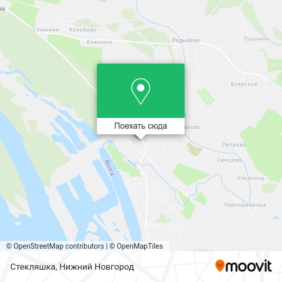 Карта Стекляшка