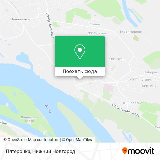 Карта Пятёрочка