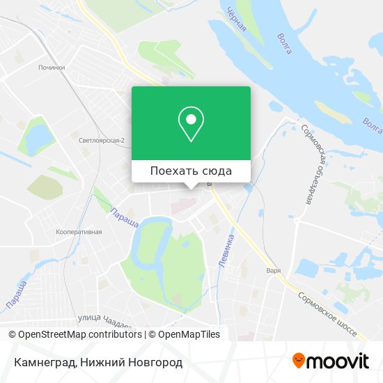 Карта Камнеград