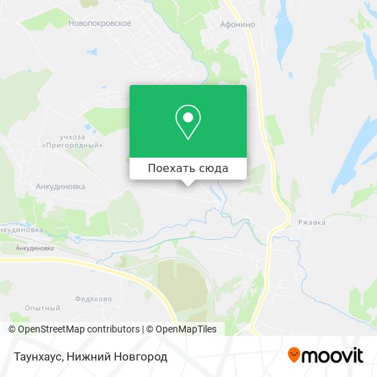 Карта Таунхаус