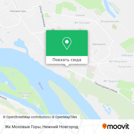 Карта Жк Моховые Горы