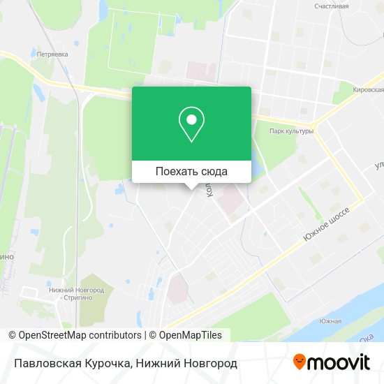 Карта Павловская Курочка