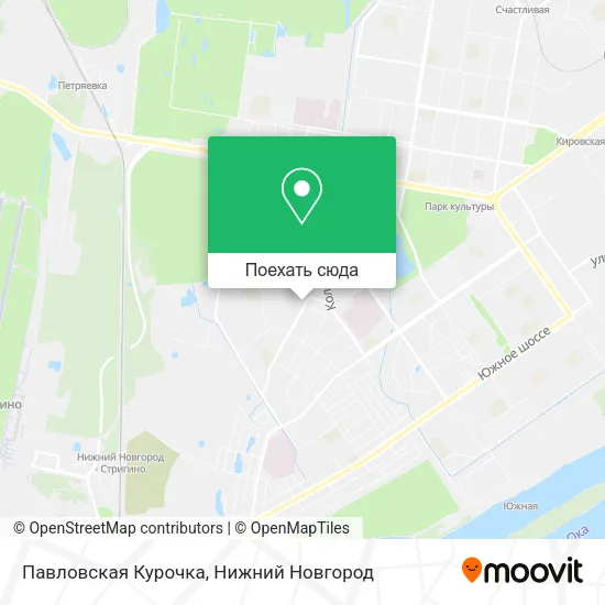 Карта Павловская Курочка