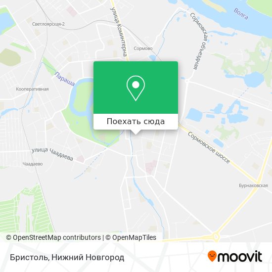 Карта Бристоль