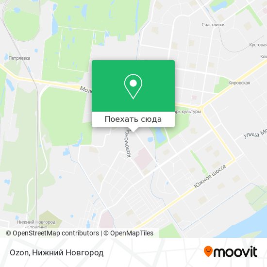 Карта Ozon