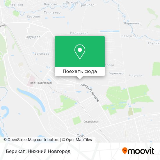 Карта Берикап