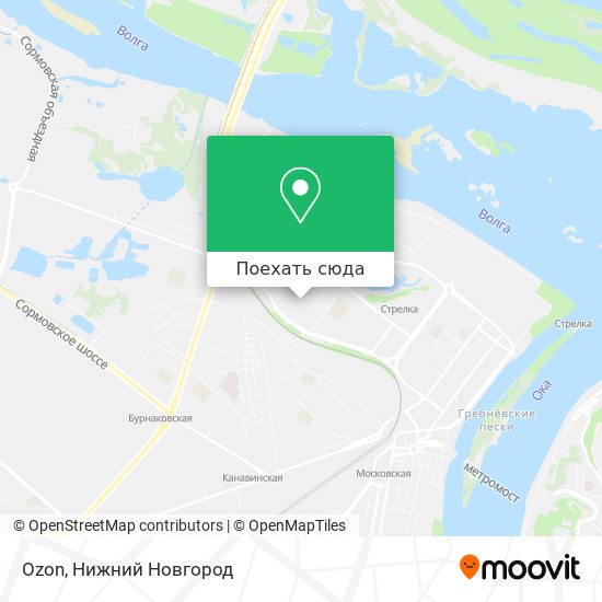 Карта Ozon