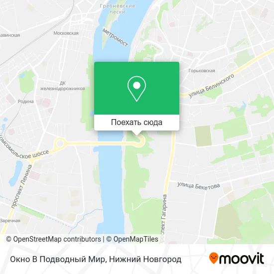 Карта Окно В Подводный Мир