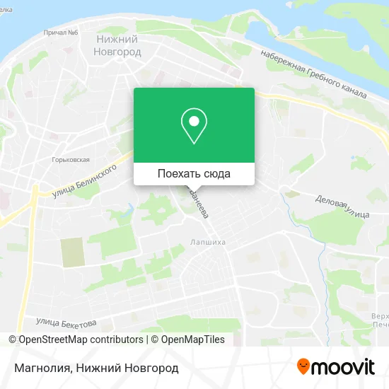 Карта Магнолия