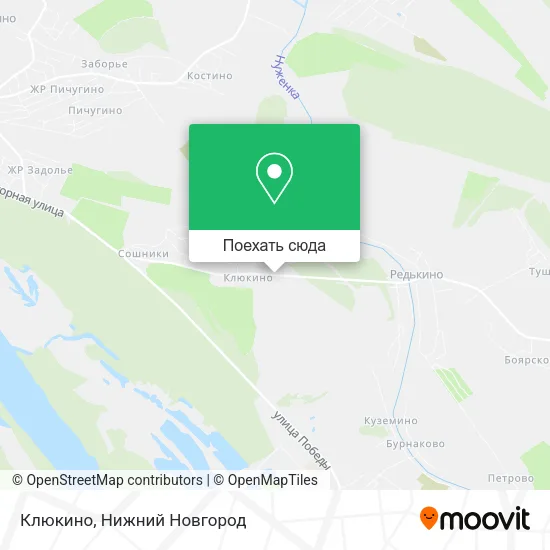 Карта Клюкино
