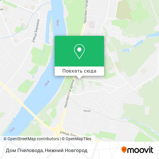 Карта Дом Пчеловода