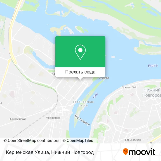 Карта Керченская Улица