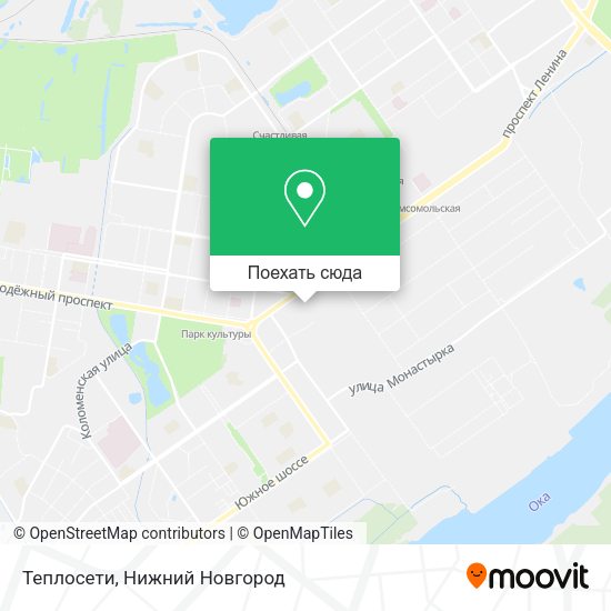 Карта Теплосети