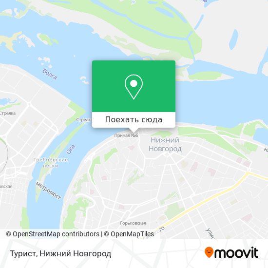 Карта Турист