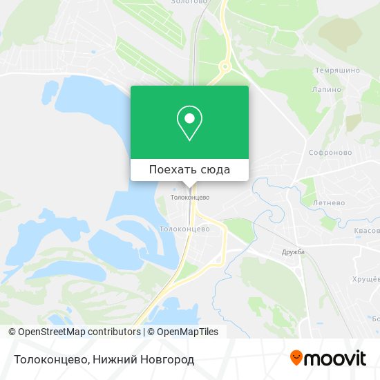 Карта Толоконцево