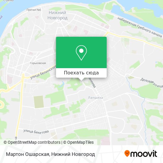 Карта Мартон Ошарская