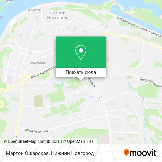 Карта Мартон Ошарская