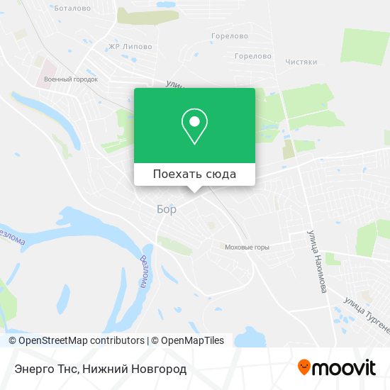 Карта Энерго Тнс